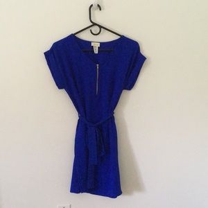 Royal blue dress